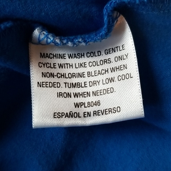 ALFANI Slim Fit Stretch (M) Womens Blue Tee Shirt - Picture 11 of 11